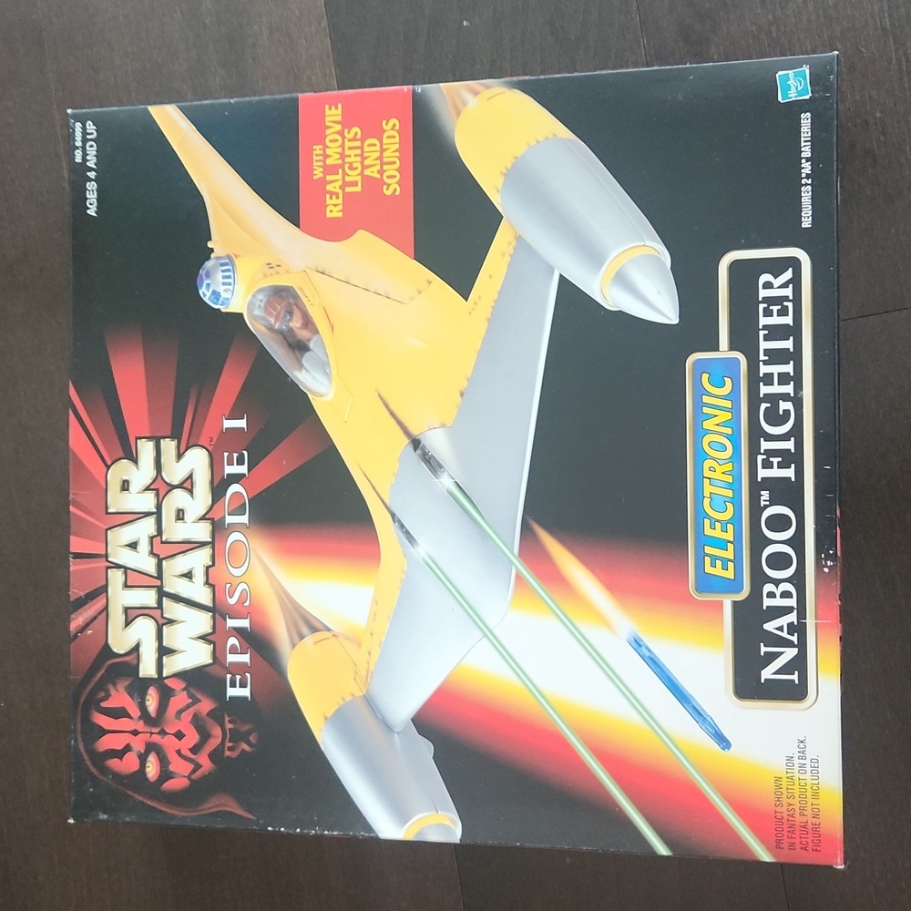 Vintage Star Wars Electronic Naboo Fighter